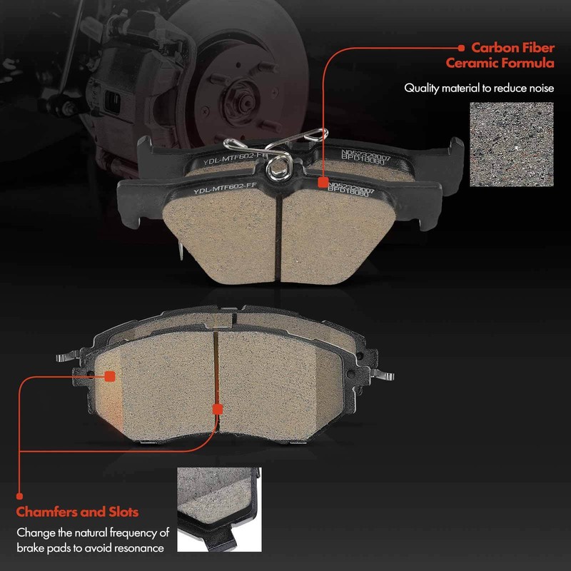 12x Disc Brake Rotors & Brake Pads for Subaru Legacy 15-19 Outback Front & Rear gallery