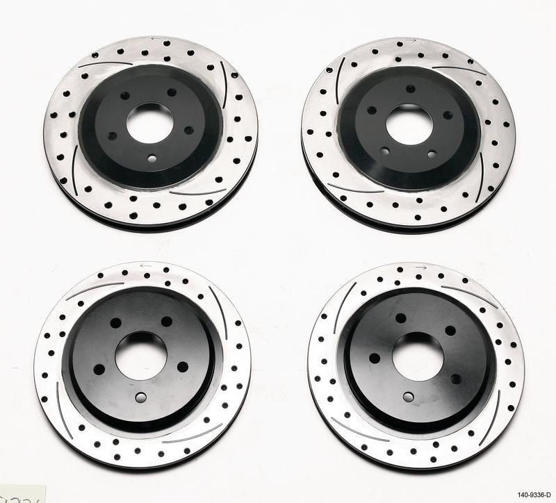 Wilwood Disc Brake Caliper / Rotor / Pad Kit – KIT,ROTOR,FRONT/REAR,PROMATRIX CO