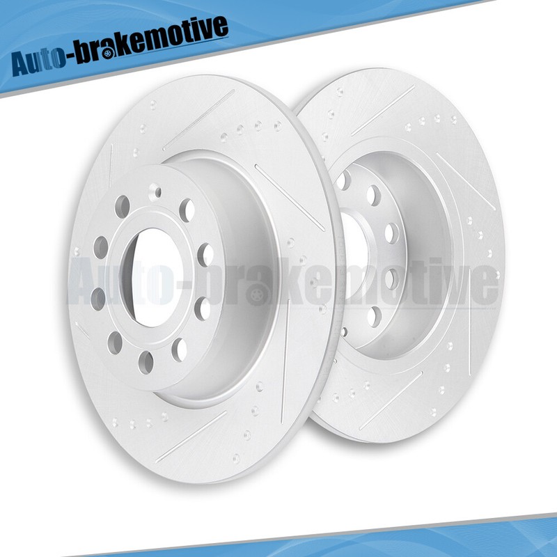 FOR 2015-2017 VOLKSWAGEN GOLF SPORTWAGEN G3000 CASTING REAR BRAKE DISCS ROTORS gallery