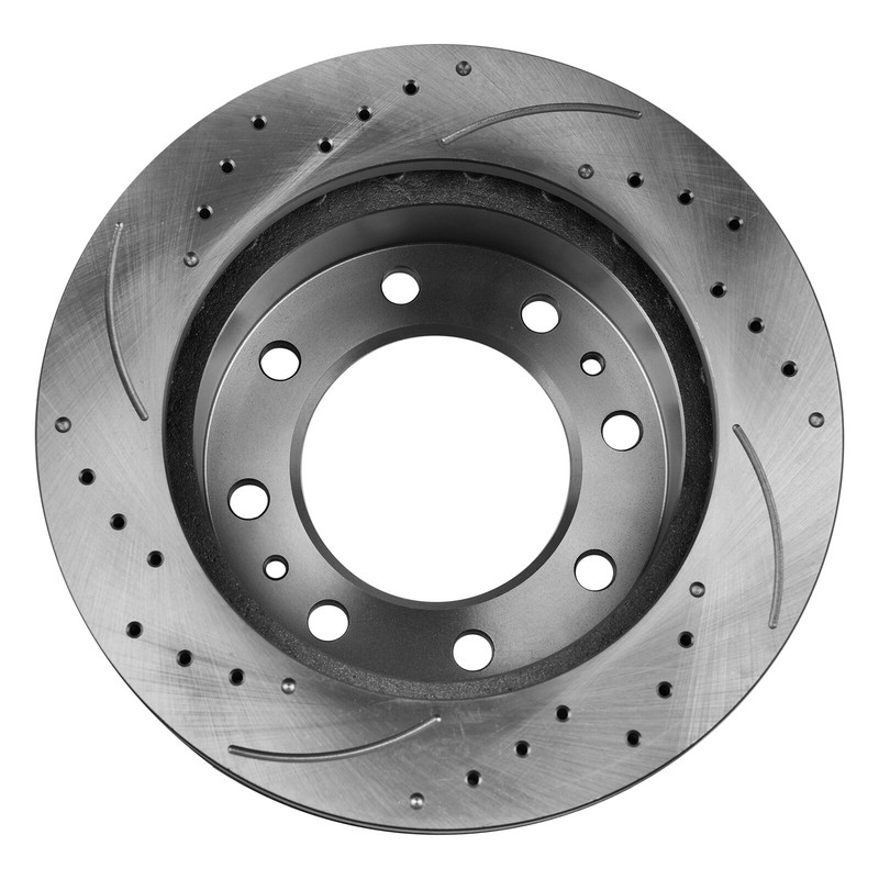 Front Drilled Slotted Rotors + Ceramic Brake Pads for 2002-2006 Nissan Sentra gallery