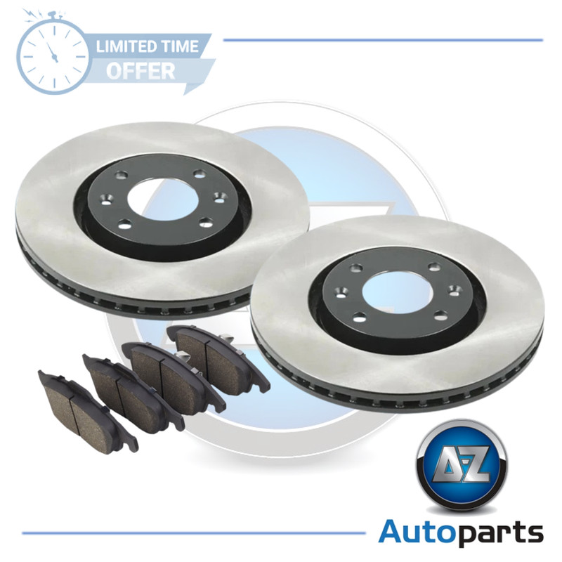 For Citroen – Berlingo B9 1.6D 2008-On Front 283mm Brake Discs and Pads
