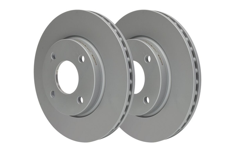 X2 PCS L&R SIDES FITS FORD FIESTA MK IV 1.0 I BRAKE DISC 24.0122-0172.1 ATE gallery