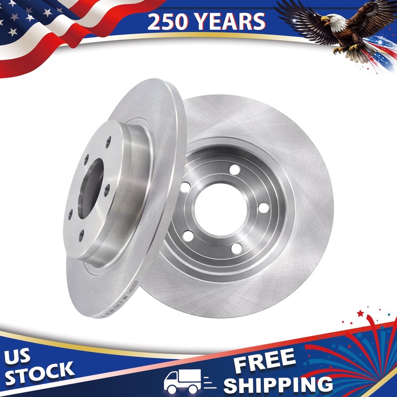 11.02”Rear Disc Brake Rotor for 2010-2013 Mazda 3 Sport 2004 2005-2013 Mazda 3