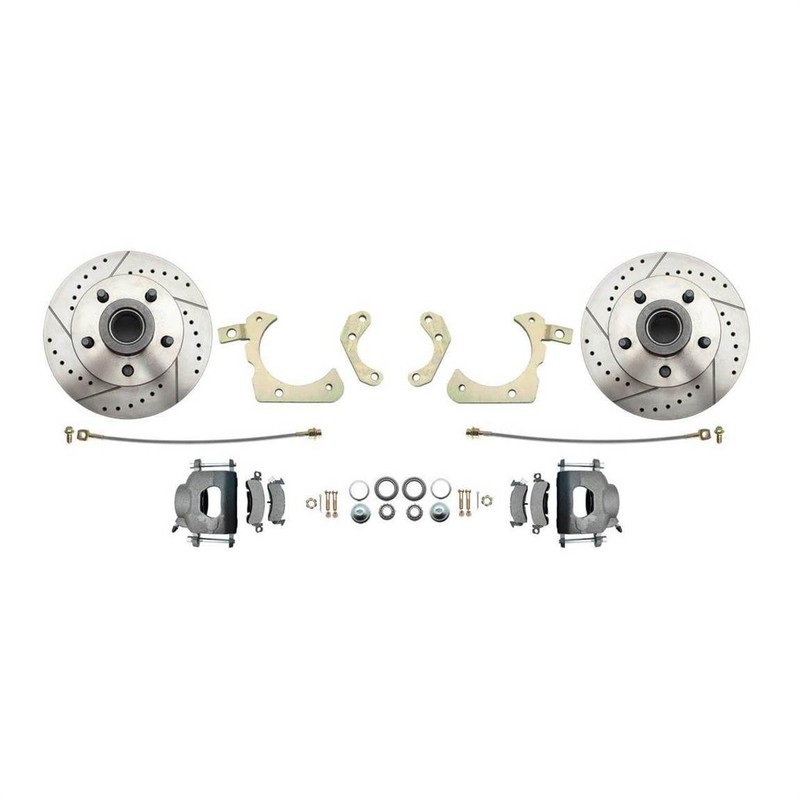 Speedway 11 in. Disc Brake Conv. Kit, Fits 1959-64 Fullsize Chevy Cars