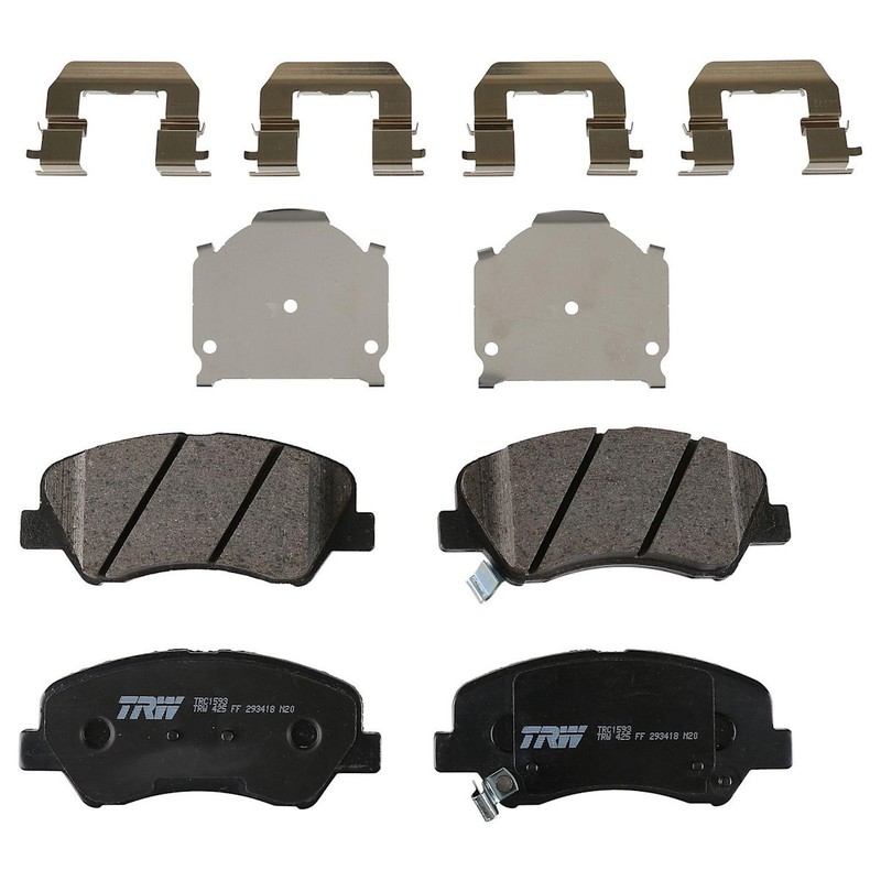 KIT-073024-6662 TRW 4-Wheel Set Brake Disc and Pad Kits Front & Rear for Kia Rio gallery