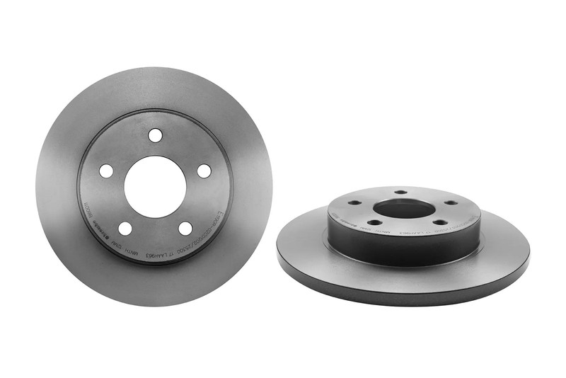 Brembo 08.B600.11 Rear Premium UV Coated Brake Rotor for 2007-2009 Pontiac G5