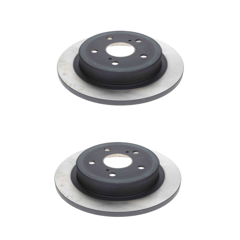 Advics Pair Set of Rear Disc Brake Rotors for Avalon Camry ES300 NX300h UX200