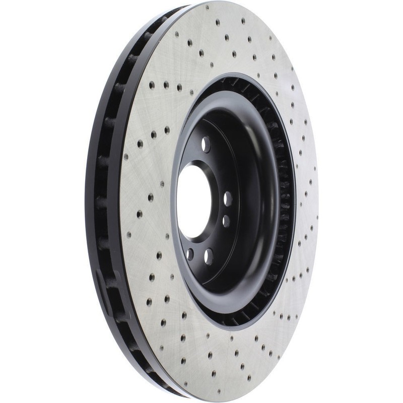 Disc Brake Rotor-Premium OE Style Cross-Drilled Centric 128.35126 gallery