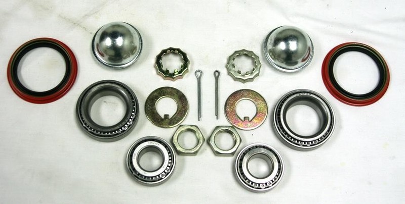 Mustang II Front Disc Brake Kit 11" Rotors Chevy w/ 2" Drop Spindles SS Lines gallery