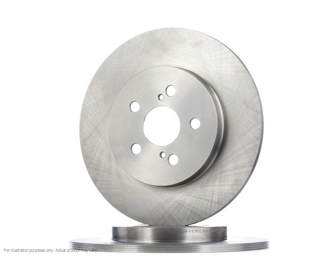 2X APEC Rear Brake Discs for LEXUS CT 2011- 279mm Solid DSK2987 gallery