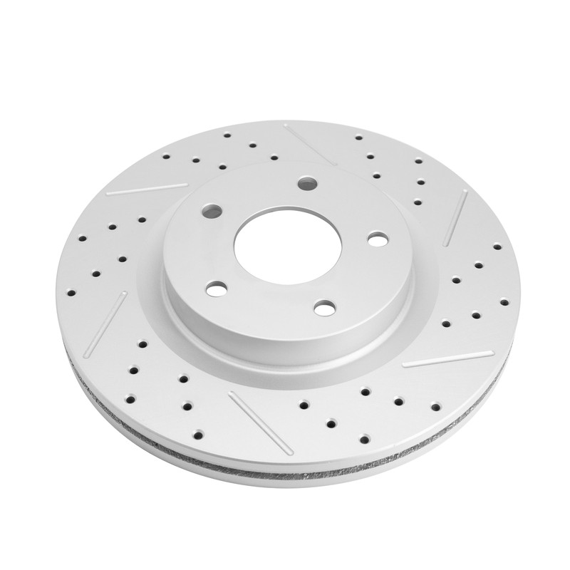 2Pcs Front Drilled Brake Disc Rotors Set For 2007 2008 2009 - 2023 Nissan Altima gallery