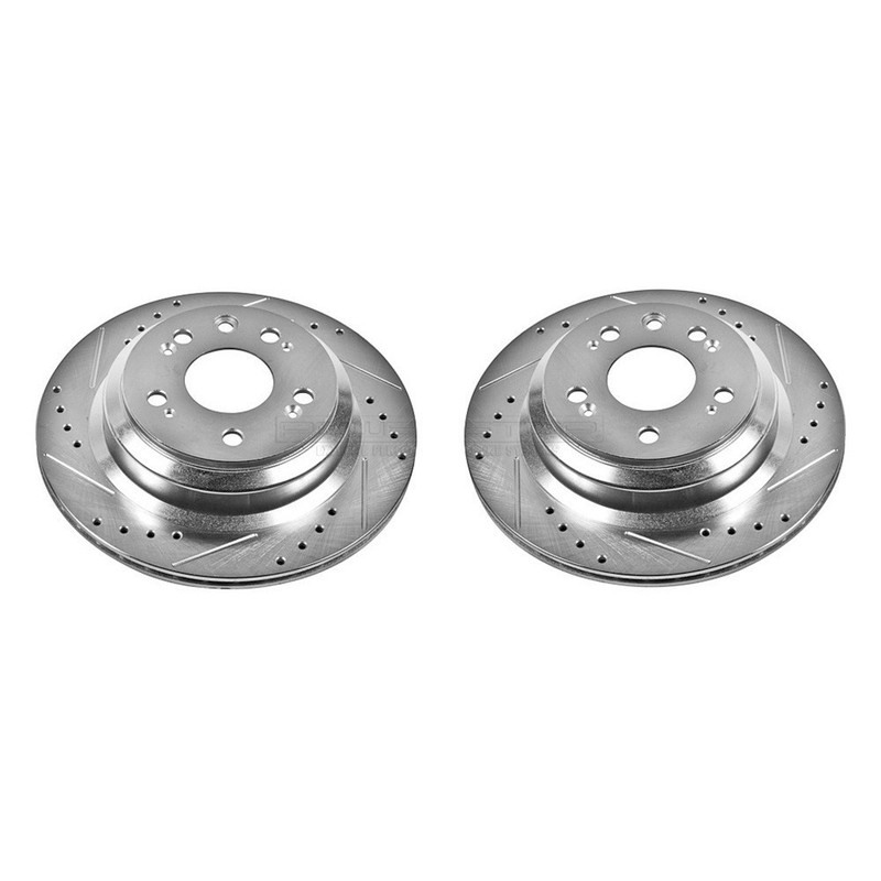 PowerStop JBR1142XPR Brake Rotors For Acura RL 2005-2012 Rear gallery