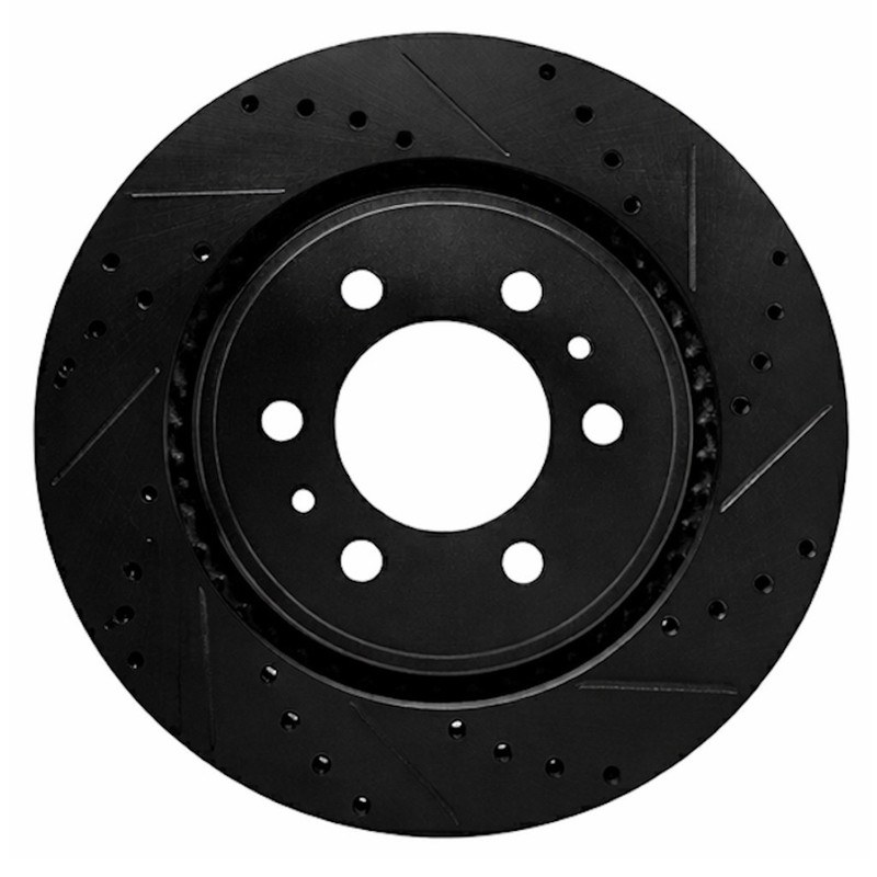 For GMC Envoy 2002-2005 Brake Rotor Set | Front | Vented | Drilled And Slotted gallery