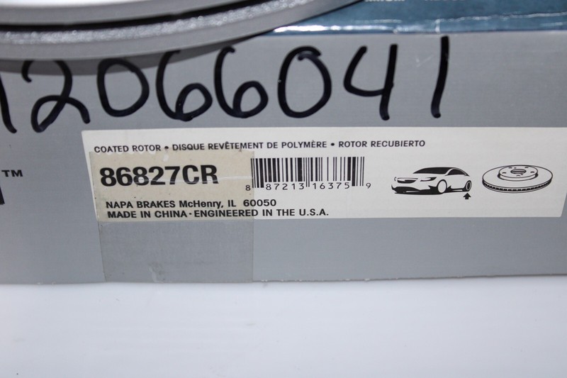 Napa Ultra premium rotor 86827CR Silverado suburban 1999-06 gallery