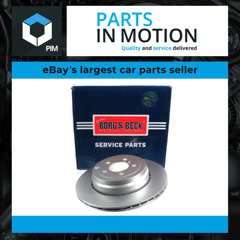 2x Brake Discs Pair Vented fits RANGE ROVER Mk3 L322 5.0 Rear 09 to 12 365mm Set