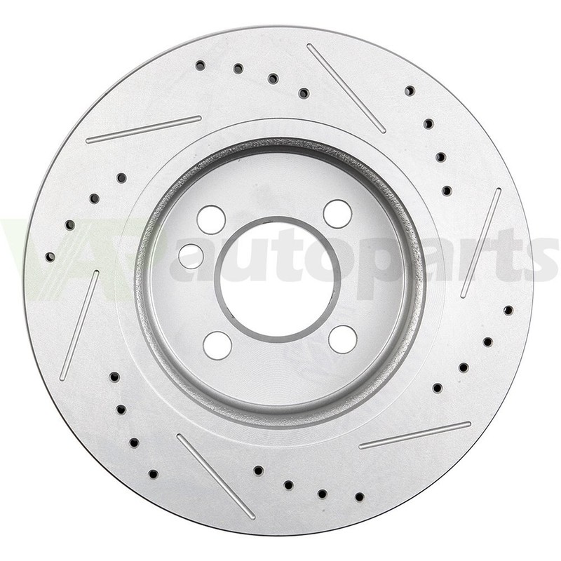Front Brake Rotors Discs For Mini Cooper Drilled & Slotted 2002 2003 2004-2006 gallery