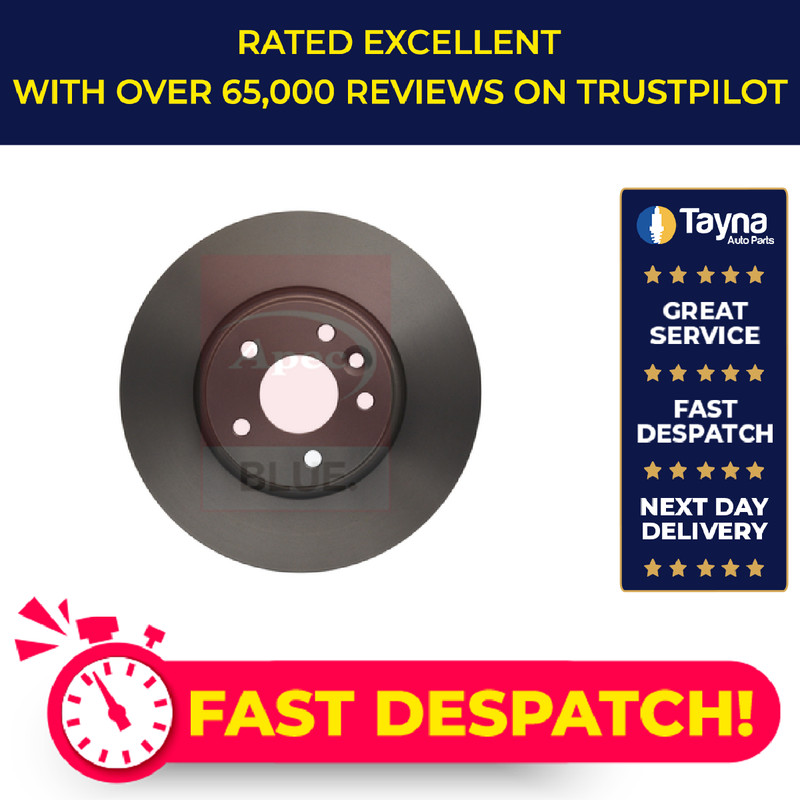 2x Brake Discs Pair Vented fits FORD MONDEO Mk4 1.6 Front 07 to 15 300mm Set New