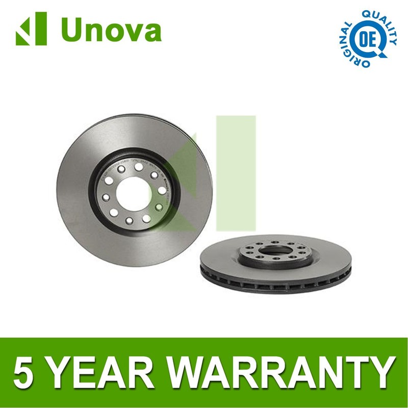 Brake Disc Front Unova Fits Fiat 500 2014- Jeep Renegade 2014- Compass 2016-