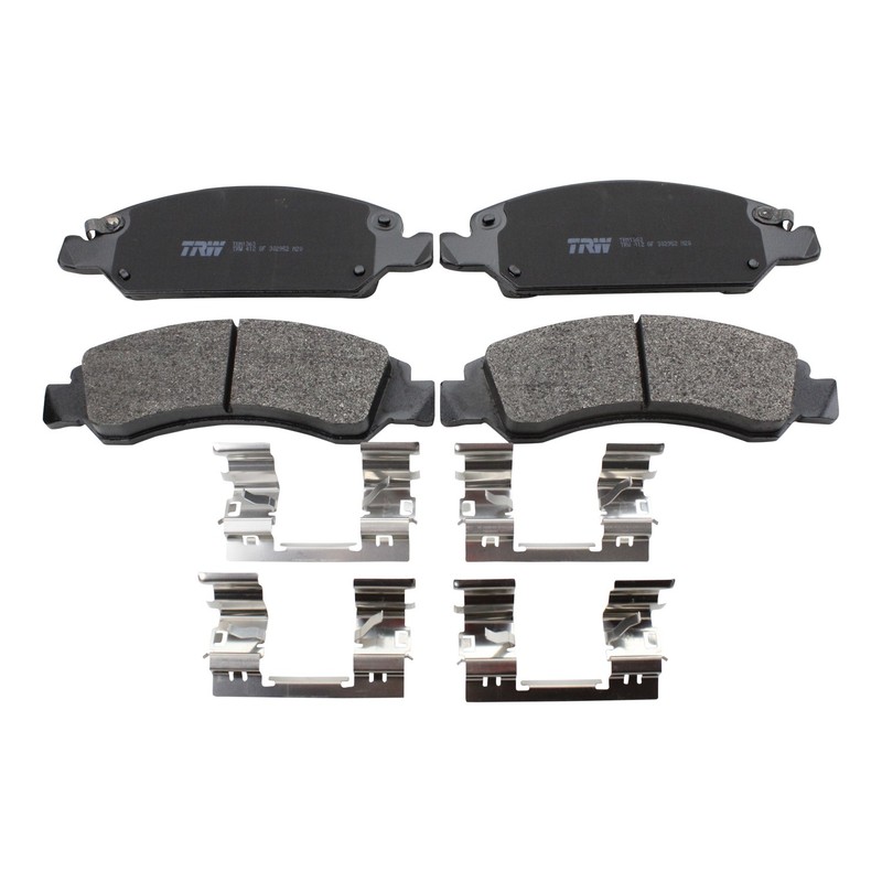 DuraGo Front Rotor TRW Pro Metallic Disc Brake Pad Kit For Sierra Silverado 1500 gallery