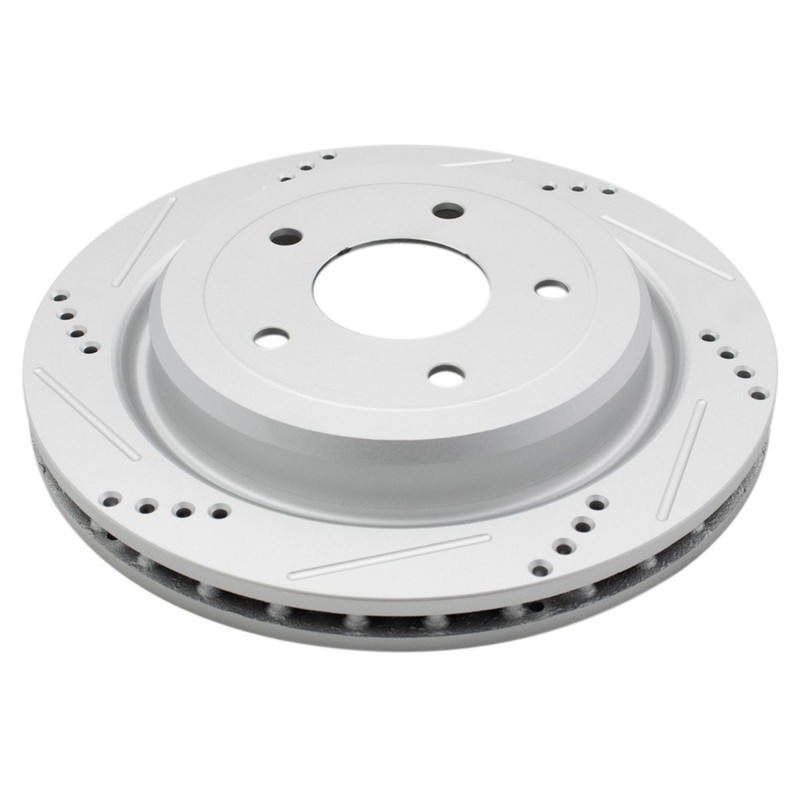 Drilled Brake Rotor Set Fits 2004-2009 Cadillac XLR 2005-2013 Chevrolet Corvette gallery