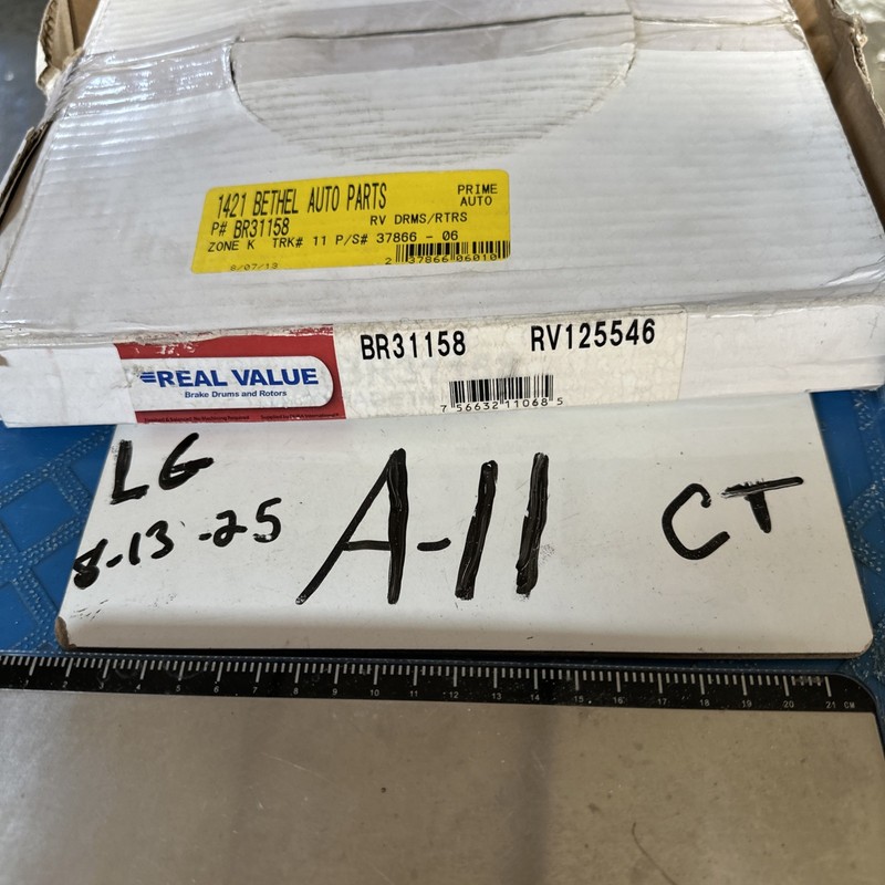 Real Value Disc Brake Rotor-4WD IAP Dura BR31158