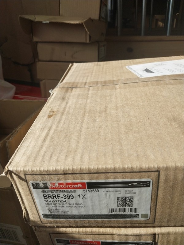 Disc Brake Rotor Front Motorcraft BRRF-399 gallery