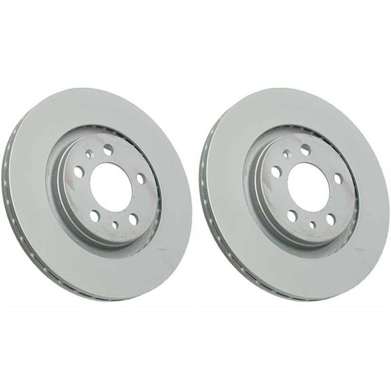 SET-452100123420-2 Zimmermann 2-Wheel Set Brake Discs Front for VW Beetle Golf