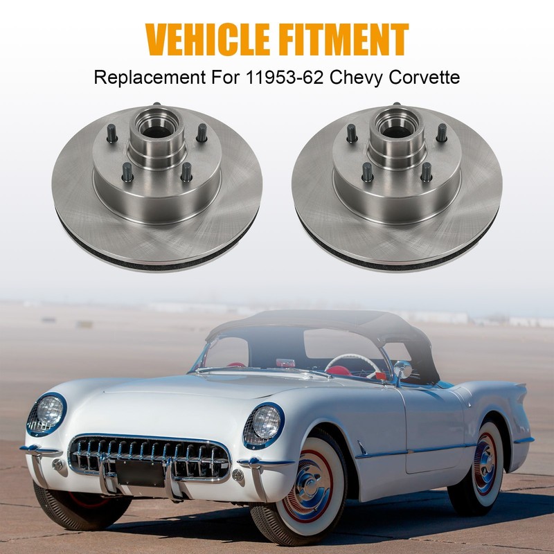 Front Disc Brake Conversion Kit For 1949-1954 Chevy Car 1953-1962 Corvette gallery