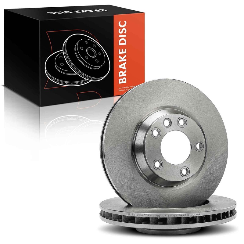 Front Disc Brake Rotor for Audi Q7 07-15 VW Touareg 04-10 Porsche Cayenne 03-18 gallery