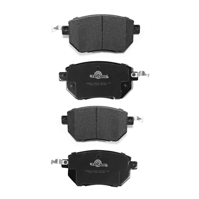 Front Rear Drilled Disc Rotors Ceramic Brake Pads for 2004 - 2008 Nissan Maxima gallery