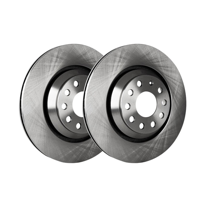For Volkswagen Passat CC 2009 2010 Brake Discs | Rear | 2-Wheel Set | Cast Iron