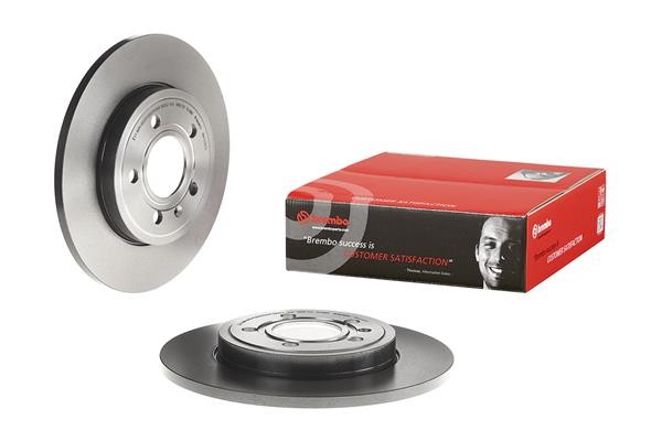 2x Brake Discs Pair Solid fits SEAT EXEO 3R 2.0 Rear 09 to 13 288mm Set Brembo gallery