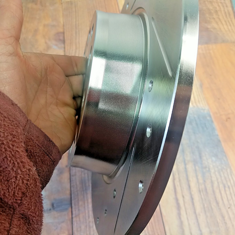 Dynamic Friction 631-74031L Brake Rotor Fits Bora A3 EOS Rear LH Drilled Slotted gallery
