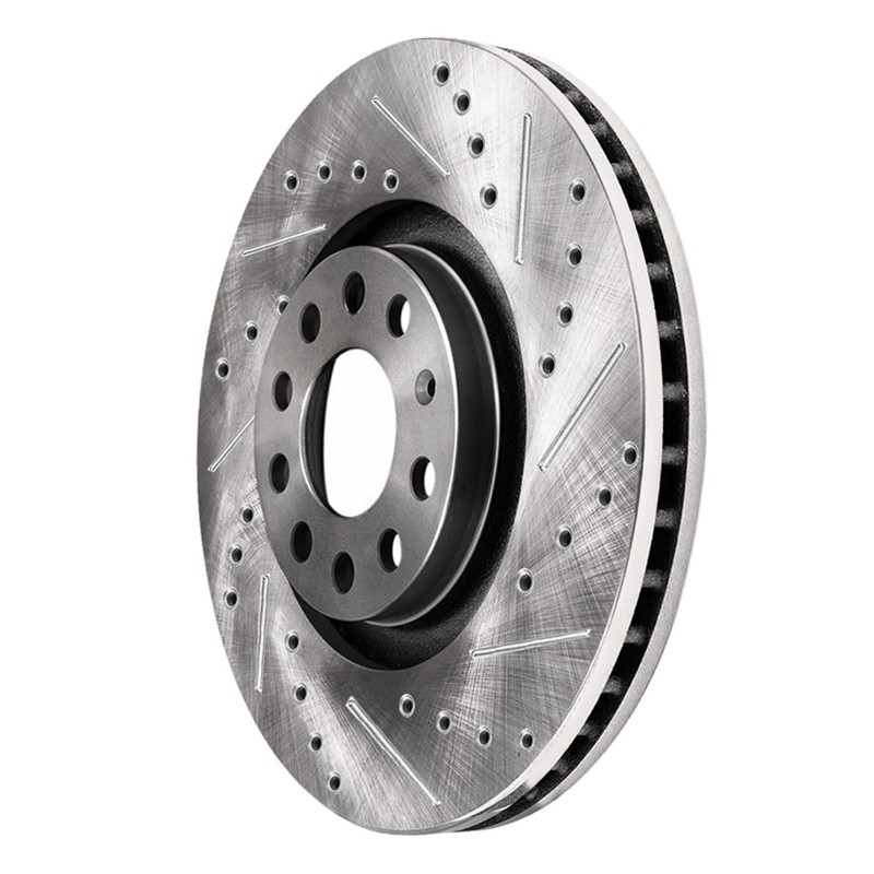 Front Drilled Slotted Disc Brake Rotor for Audi Allroad Quattro S4 A6 A4 Quattro gallery