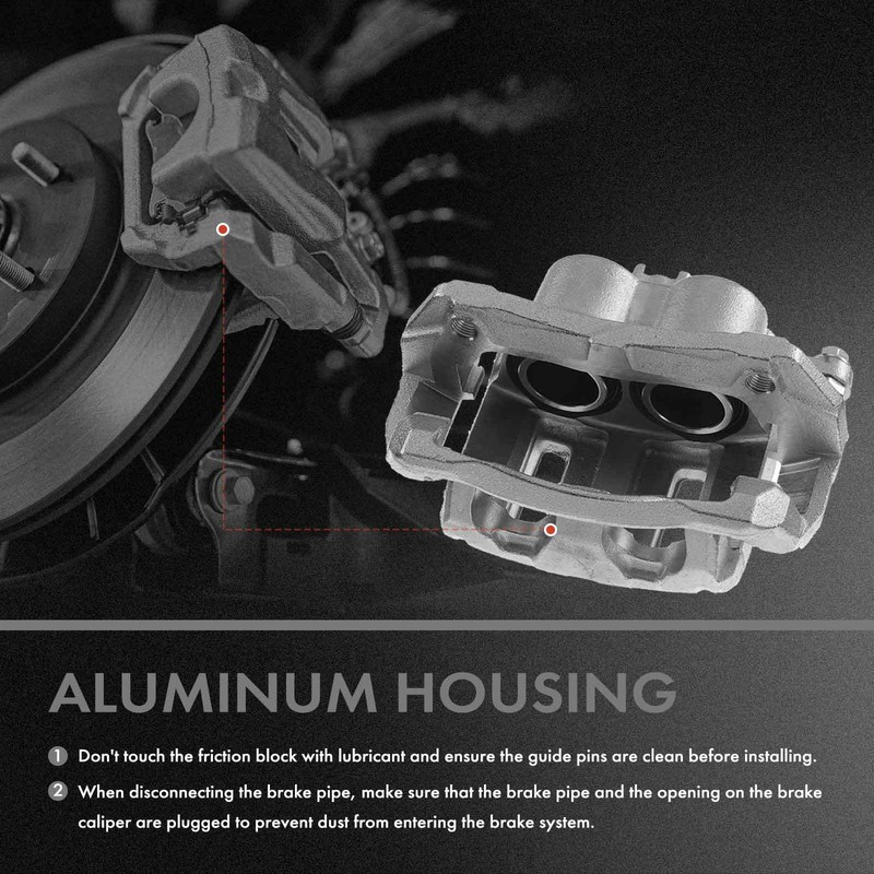 Front Disc Brake Rotor & Pads & Caliper for Honda CR-V Accord Crosstour Acura gallery