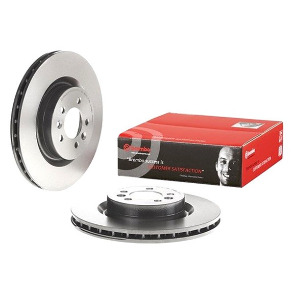 For Land Rover Range Rover Sport 06-17 UV Coated Plain Vented Front Brake Rotor