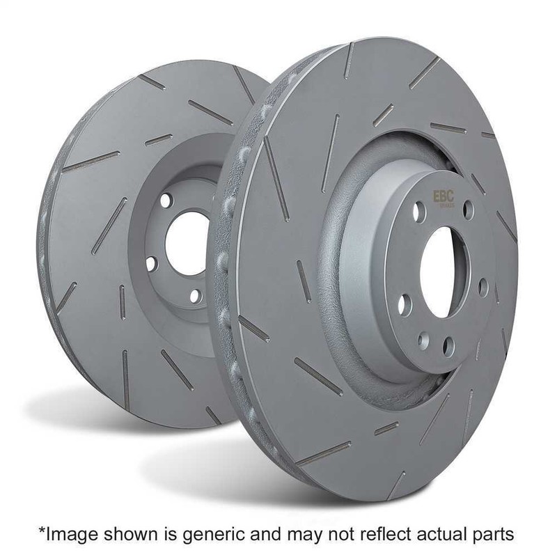 Disc Brake Rotor-USR Series Sport Slotted Rotor EBC Brake USR7436