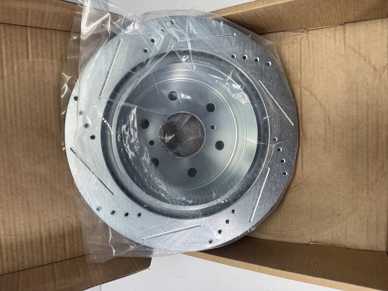 VEVOR Rear Brake Rotors S-55/S-53 Drilled Slotted Performance Disc Pair New gallery