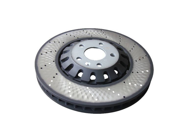 FOR 2018-2023 Audi RS5 New Pair Set of 2 Front 375mm Drilled Brake Disc Rotors gallery