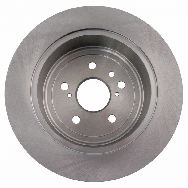 TRQ Rear Brake Rotors Set Solid For 2009-2015 Toyota Venza gallery