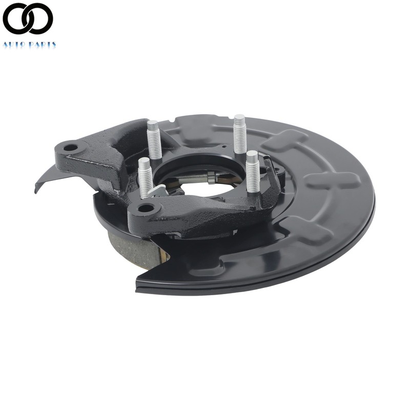 Rear Right Black Brake Backing Plate Dust Shield For Ford F-150 Lobo 2012-2020 gallery