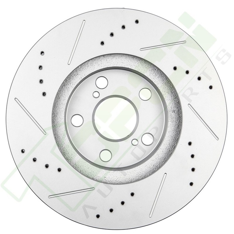 Front Drilled & Slotted Brake Discs Rotors And Ceramic Pads For Tc Celica Gts gallery