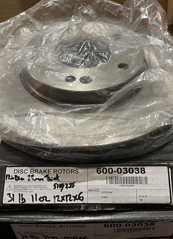 (2) Dynamic Friction DFC Front Brake Rotors 600-03038 Kia Forte, Hyundai Elantra