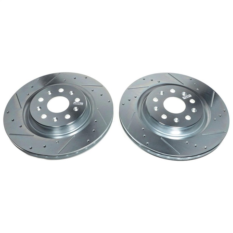 Powerstop Ar82201Xpr Disc Brake Rotor Set For 20-24 Chevrolet Corvette