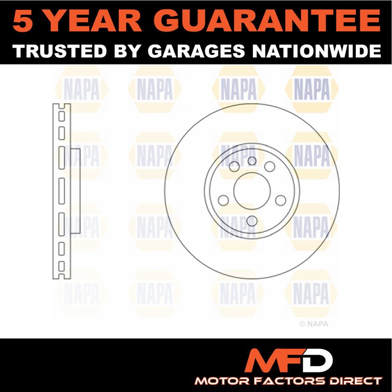 Fits Peugeot Expert 807 Fiat Scudo Citroen Dispatch C8 MFD Front 1x Brake Disc