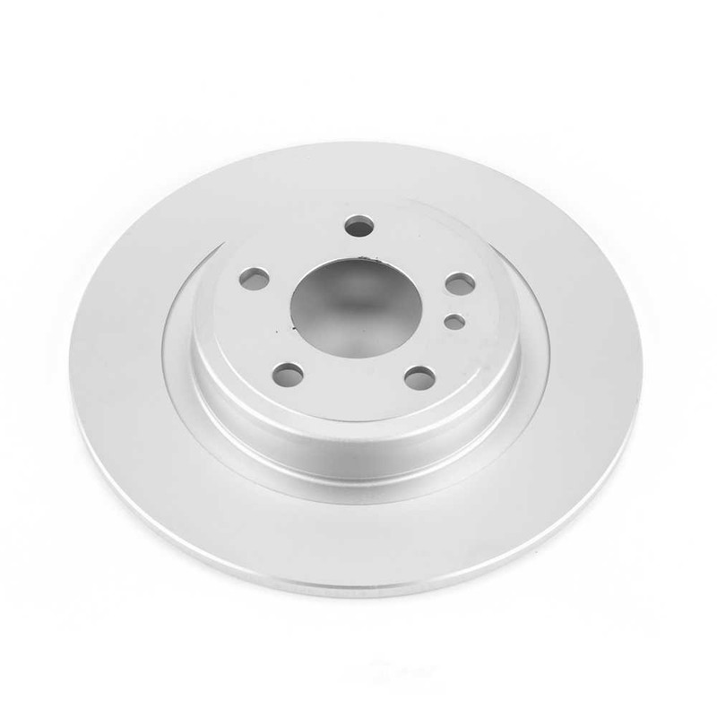 Disc Brake Rotor-Rear Genuine Geomet Coated Rotor Power Stop EBR1459EVC