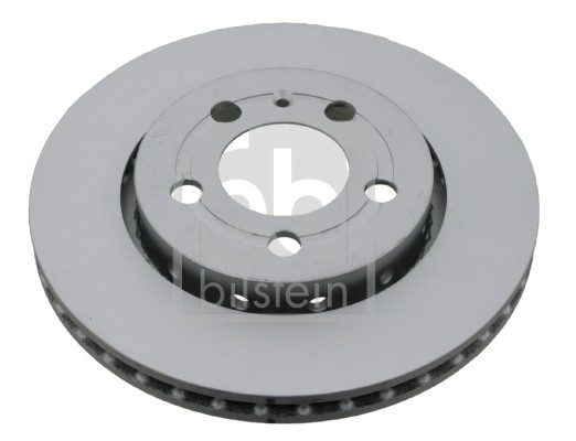 2x Febi 23560 Rear Brake Discs Pair 256mm Vented Fits Audi Seat Skoda