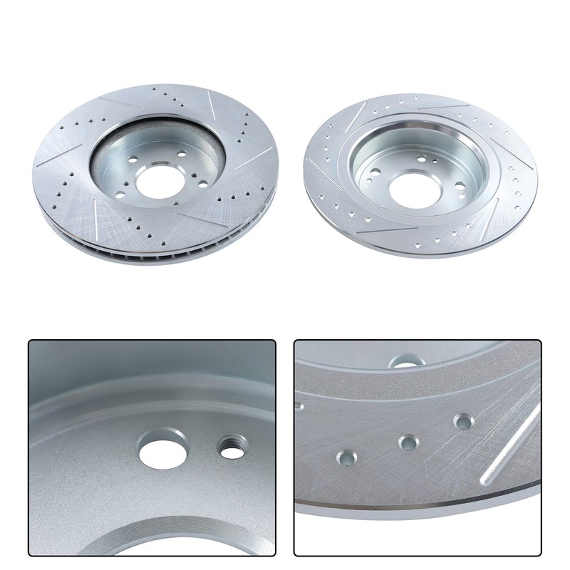 Front & Rear Brake Disc & Pad Kit D2115 For Honda Accord 2018-2022 2.0L l4 gallery