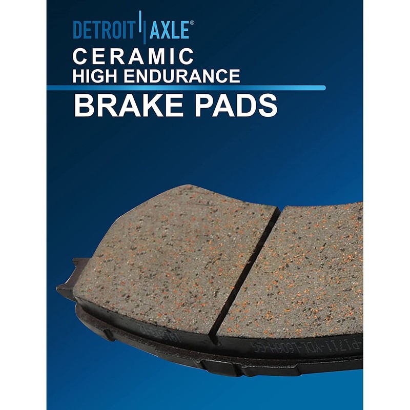 Front Rear Disc Rotors Ceramic Brake Pads Kit 2007-2010 Hyundai Elantra _SALE gallery