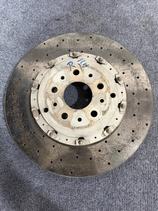 Rear Ceramic Brake Disc Rotor 304561 240967 274232 282121 Ferrari California 458 gallery